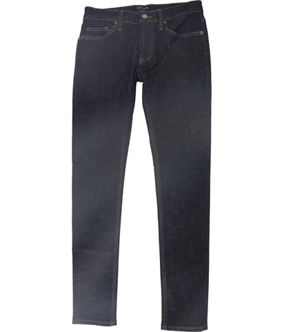 Solid Tapered Skinny Jeans