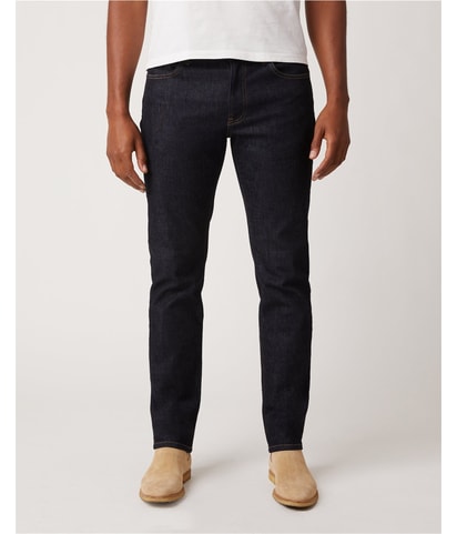 Mid-Rise Tapered Slim Jeans