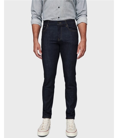 Solid Tapered Skinny Jeans
