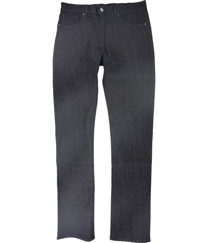 Solid Regular Straight Leg Jeans
