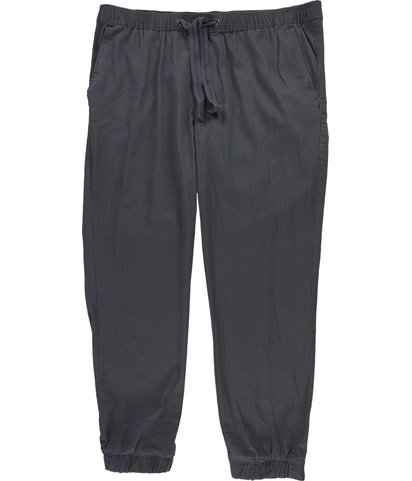 Stretch Twill Drawstring Tapered Slim Jogger Athletic Pants