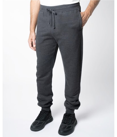 Burnout Fleece Straight Leg Jogger Casual Pants