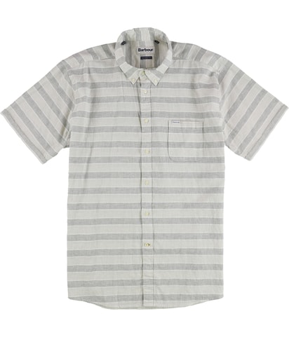Contrasting Stripes Button Up Shirt