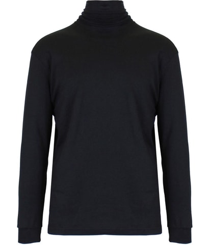 Double Stitched Hem Basic T-Shirt