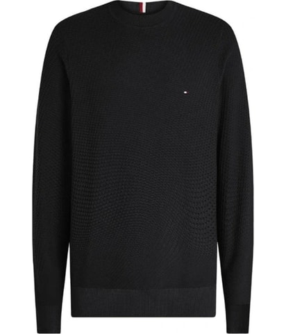 Rectangular Structure Pullover Sweater