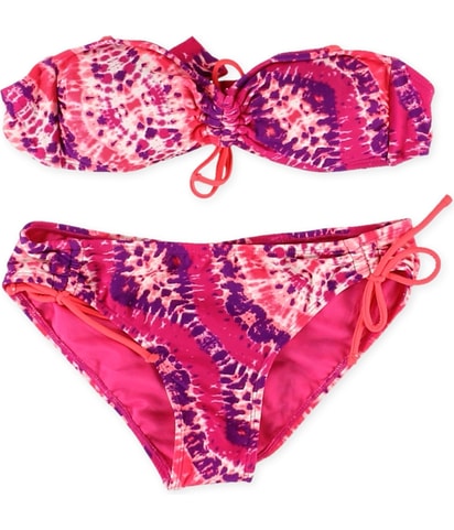 Tie-Dye Side Tie 2 Piece Bandeau