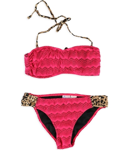 Mixed Print Lace 2 Piece Bandeau