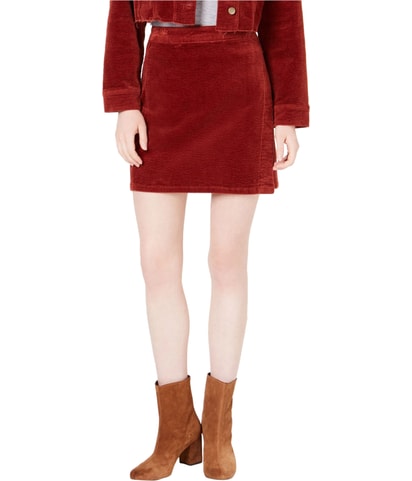 Corduroy Wrap Skirt
