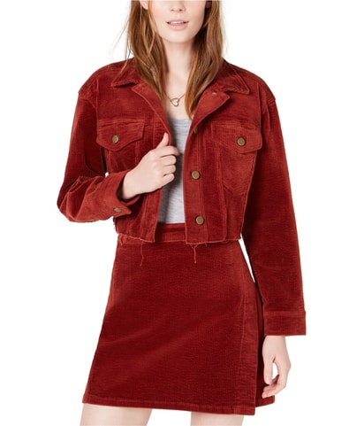 Corduroy Cropped Jacket
