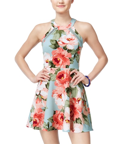 Scuba Fit & Flare Dress
