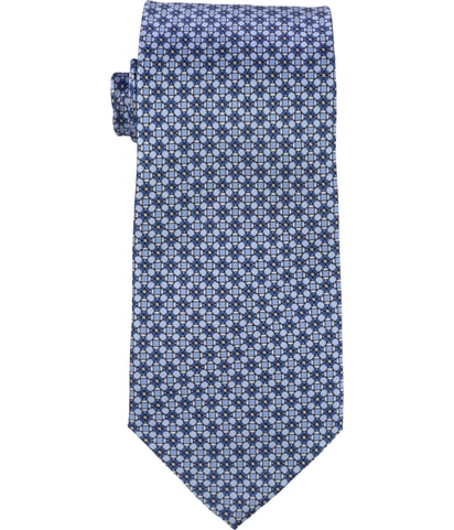 Geo Neat Silk Self-tied Necktie