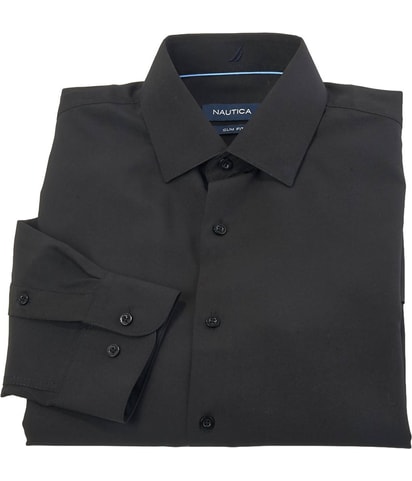 Slim Fit Stretch Button Down Dress Shirt