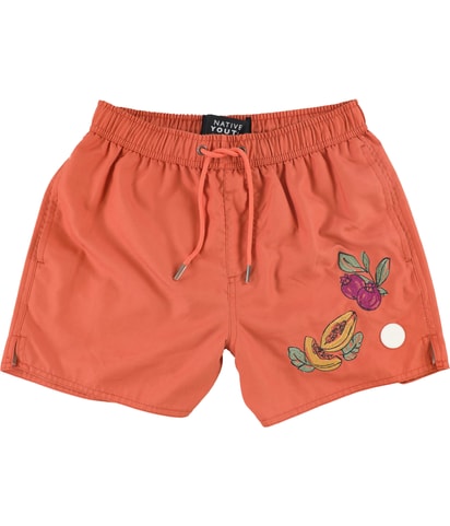 Fruit Print Swim Bottom Trunks