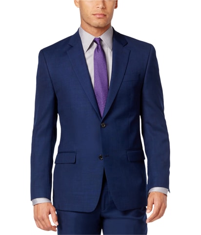 Textured Two Button Blazer Jacket
