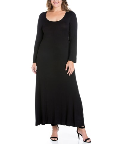Solid Maxi Dress
