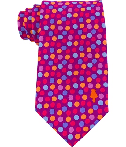 Dots N Branch Self-tied Necktie