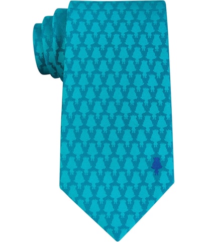 Branch Silhouette Self-tied Necktie