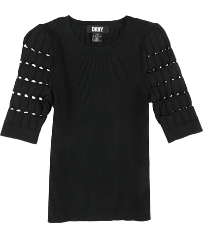 Cutout Sleeves Pullover Sweater