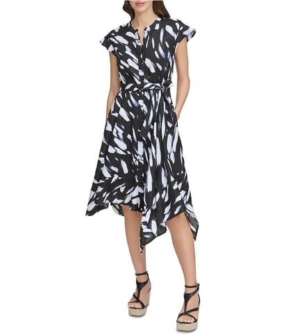 Belted Midi Dress
