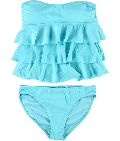 Tiered Shaper Strapless 2 Piece Bandeau