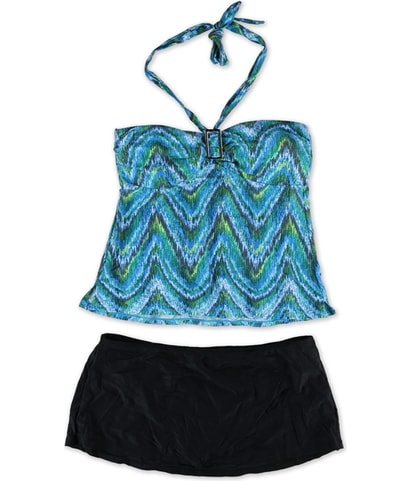 Multi Print Skirtini 2 Piece Bandini