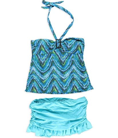 Patterned Skirt 2 Piece Bandini