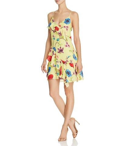 Floral Ruffled Dress
