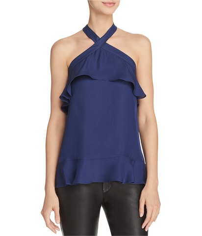 Nashley Ruffle Halter Top Shirt