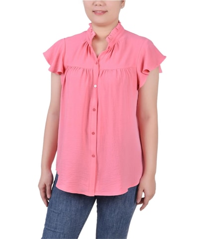 Spring Button Down Blouse