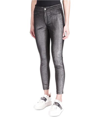 Velvet Tapered Skinny Casual Pants