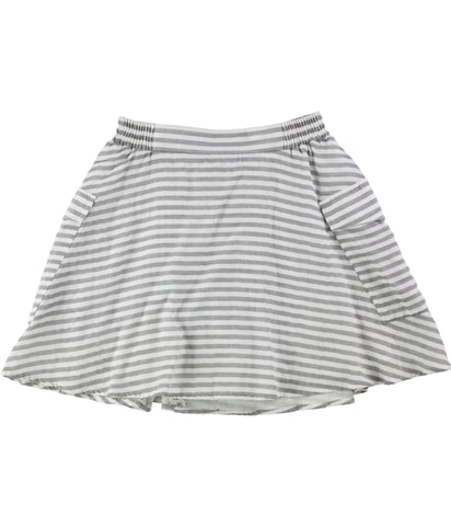 Striped A-line Skirt