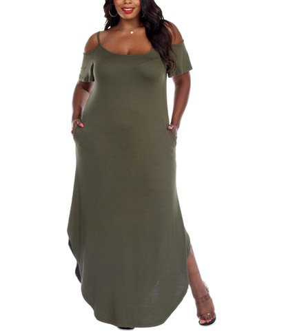 Lexi Solid Maxi Dress