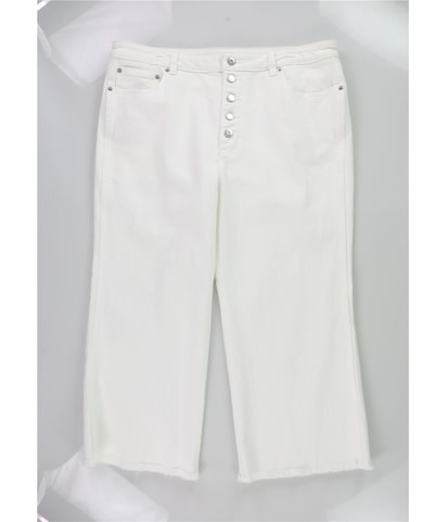Selma Flare Wide Leg Loose Cropped Jeans
