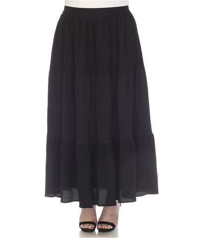 Textur Tiered Maxi Skirt