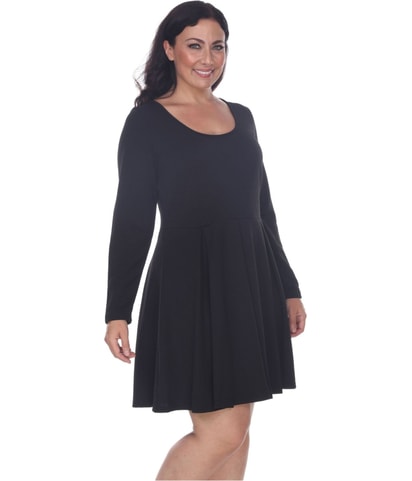 Jenara Pleated A-line Dress