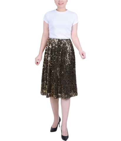 Sequined Midi Skirt