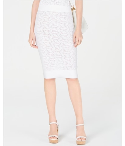 Mesh Pencil Skirt