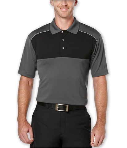 Colorblock Golf Polo Shirt