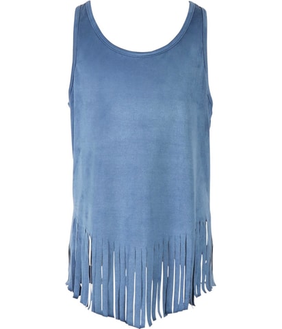 Fringe Hem Tank Top