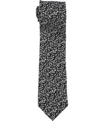 Abstract Floral Self-tied Necktie
