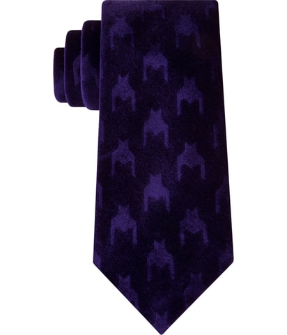 Velvet Self-tied Necktie