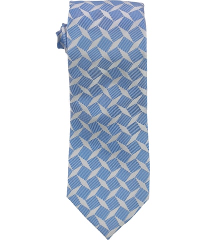 Diamond Check Self-tied Necktie