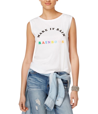Make It Rainbows Muscle Tank Top