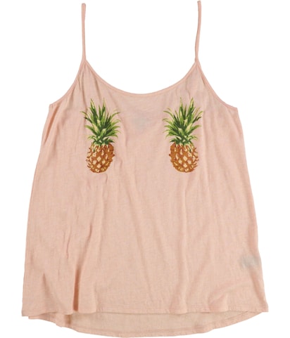 Pineapples Pajama Sleep Cami Tank Top