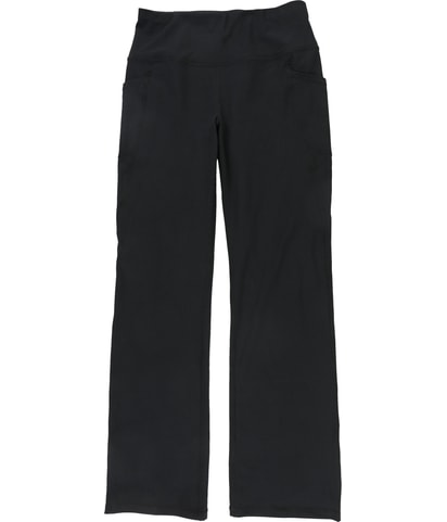 Solid Flare Leggings Casual Pants