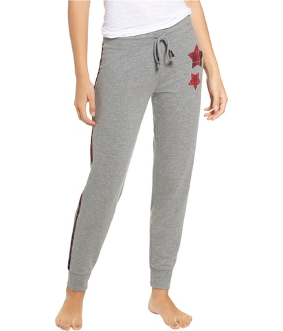 Two Star plaid edge Pajama Jogger Pants