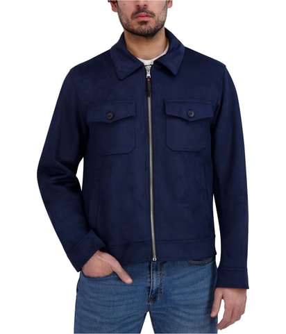 Faux Suede Field Jacket