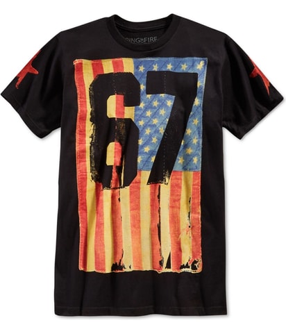 Shred Flag 67 Graphic T-Shirt