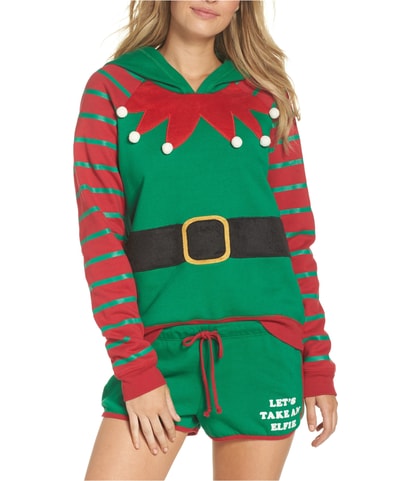 Let's Take An Elfie Pajama Set