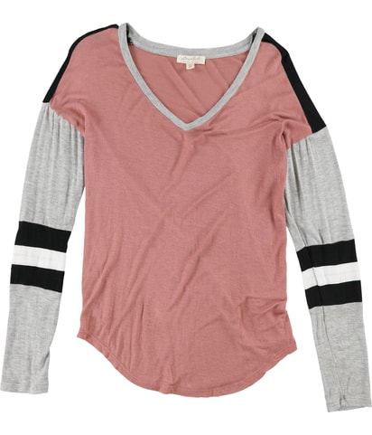 Color Blocked Basic T-Shirt